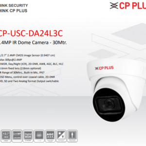 CP Plus-HD Dome Camera with audio